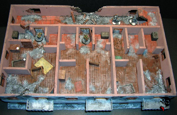 Modern Ruined Buildings from Neldoreth painted by Neldoreth - An Hour of Wolves & Shattered Shields Modern Ruined Buildings from Neldoreth painted by Neldoreth - An Hour of Wolves & Shattered Shields
