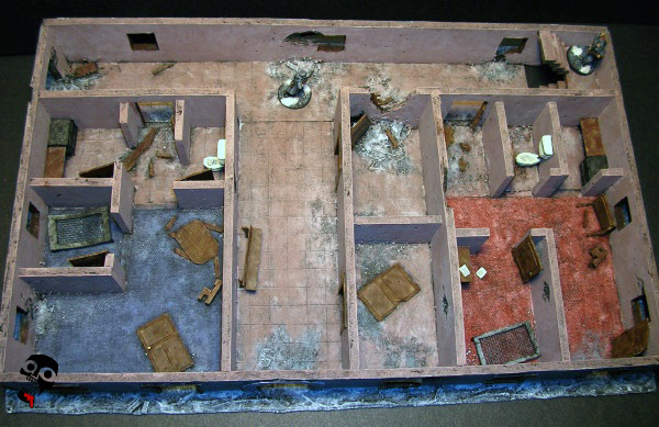Modern Ruined Buildings from Neldoreth painted by Neldoreth - An Hour of Wolves & Shattered Shields Modern Ruined Buildings from Neldoreth painted by Neldoreth - An Hour of Wolves & Shattered Shields