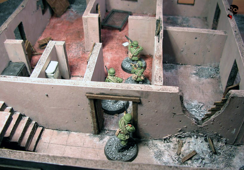 Modern Ruined Buildings from Neldoreth painted by Neldoreth - An Hour of Wolves & Shattered Shields Modern Ruined Buildings from Neldoreth painted by Neldoreth - An Hour of Wolves & Shattered Shields