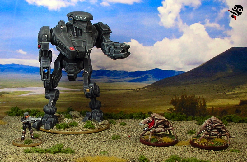 L-HAC Mech from Khurasan Miniatures painted by Neldoreth - An Hour of Wolves & Shattered Shields