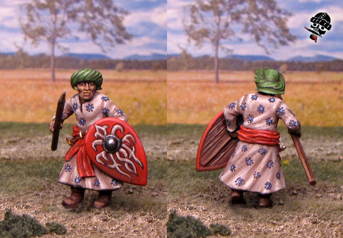 Al-Andalus Andalusian Spearmen from Gripping Beast painted by Neldoreth - An Hour of Wolves & Shattered Shields