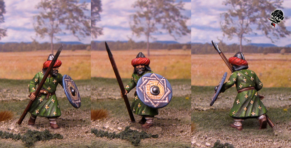 Al-Andalus Andalusian Spearmen from Gripping Beast painted by Neldoreth - An Hour of Wolves & Shattered Shields