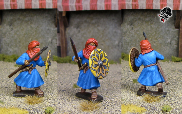 Al-Andalus Andalusian Infantry from Gripping Beast Plastic Arab and  painted by Neldoreth - An Hour of Wolves & Shattered Shields