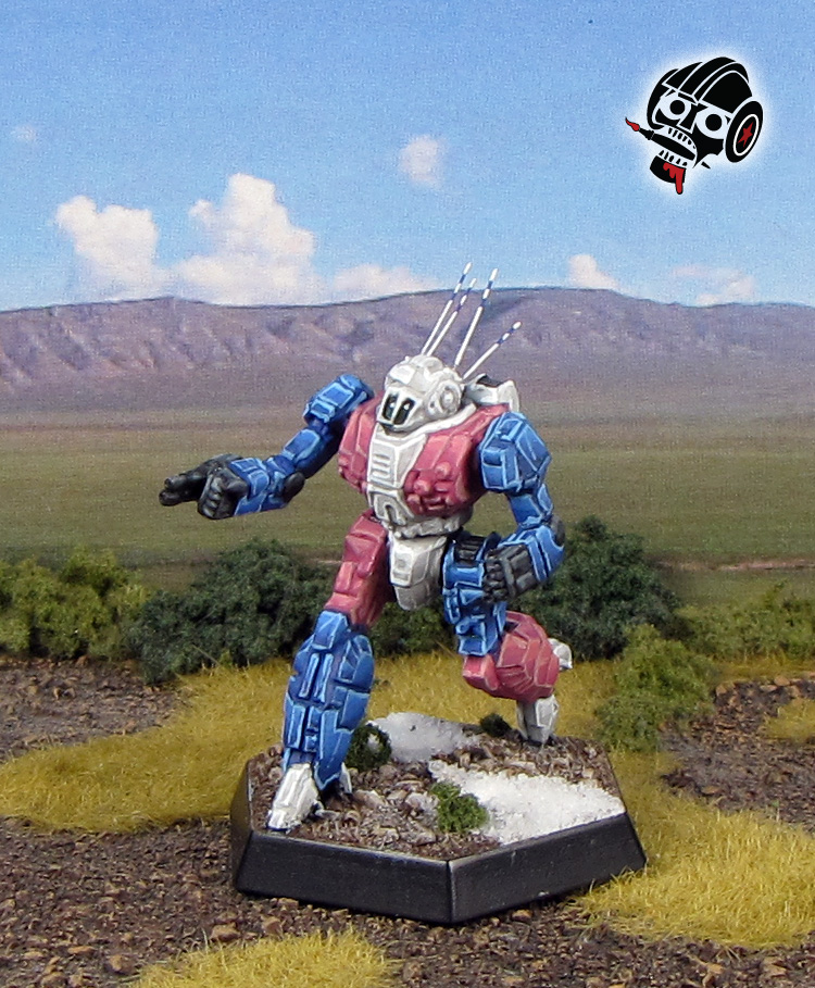 Battletech Wasp in Transgender Allyship Colours from Catalyst Games Lab painted by Neldoreth - An Hour of Wolves & Shattered Shields Battletech Wasp in Transgender Allyship Colours from Catalyst Games Lab painted by Neldoreth - An Hour of Wolves & Shattered Shields