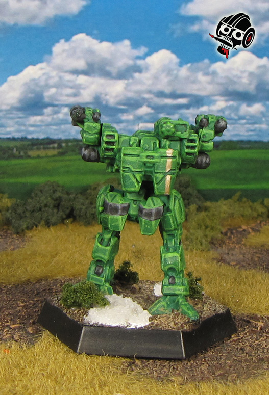 Battletech Alpha Strike Clan Battle Mechs from Catalyst Games Lab painted by Neldoreth - An Hour of Wolves & Shattered Shields
