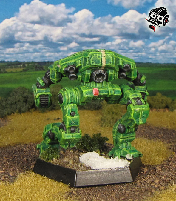 Battletech Alpha Strike Clan Battle Mechs from Catalyst Games Lab painted by Neldoreth - An Hour of Wolves & Shattered Shields