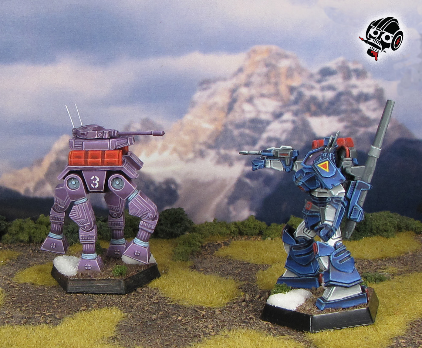 Battletech  from Catalyst Game Labs painted by Neldoreth - An Hour of Wolves & Shattered Shields