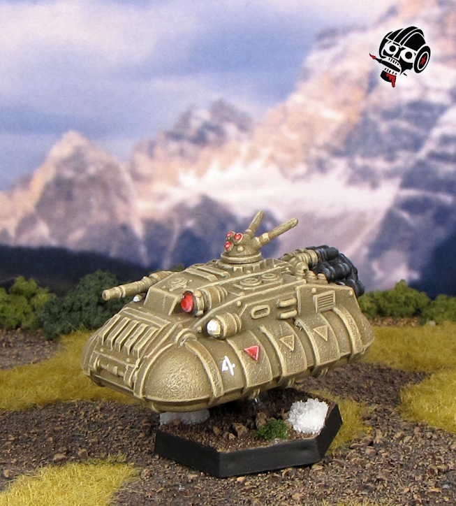 Battletech Hovercraft from 3D Printed painted by Neldoreth - An Hour of Wolves & Shattered Shields