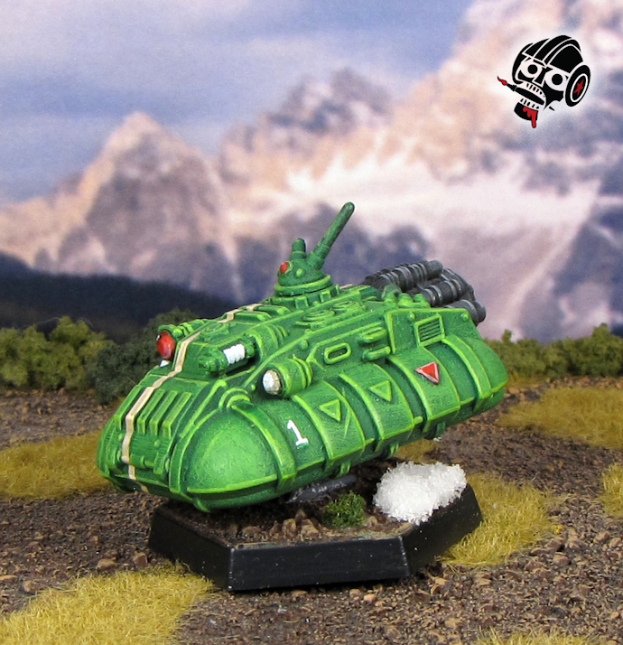 Battletech Hovercraft from 3D Printed painted by Neldoreth - An Hour of Wolves & Shattered Shields