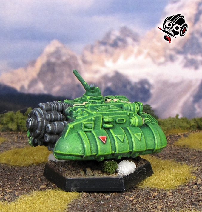 Battletech Hovercraft from 3D Printed painted by Neldoreth - An Hour of Wolves & Shattered Shields