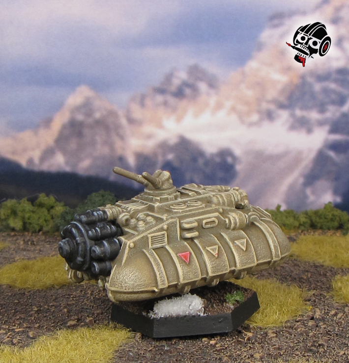 Battletech Hovercraft from 3D Printed painted by Neldoreth - An Hour of Wolves & Shattered Shields