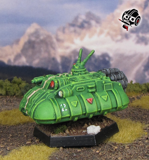 Battletech Hovercraft from 3D Printed painted by Neldoreth - An Hour of Wolves & Shattered Shields