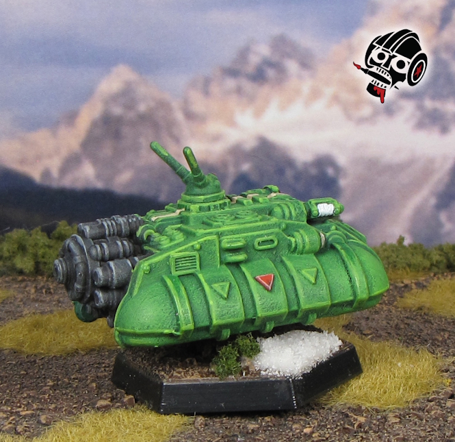Battletech Hovercraft from 3D Printed painted by Neldoreth - An Hour of Wolves & Shattered Shields