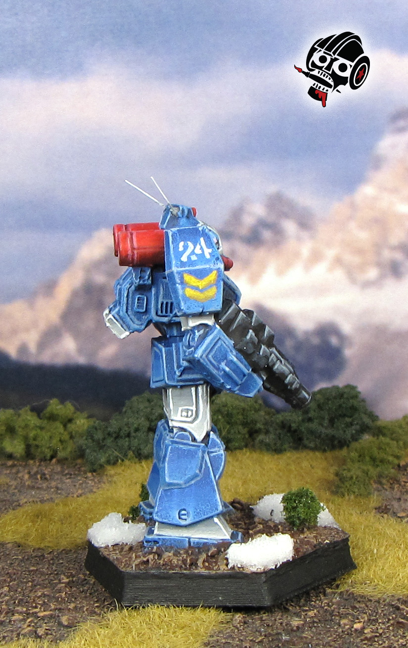 Battletech Unseen Griffin Kojima Roundfacer Dougram from Catalyst Game Labs painted by Neldoreth - An Hour of Wolves & Shattered Shields