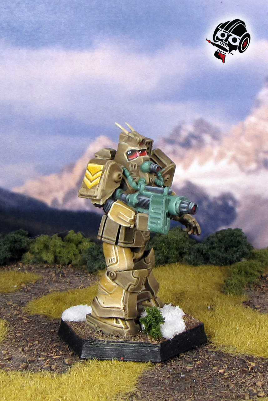 Battletech Unseen Blockhead Wolverine Dougram from Catalyst Game Labs painted by Neldoreth - An Hour of Wolves & Shattered Shields