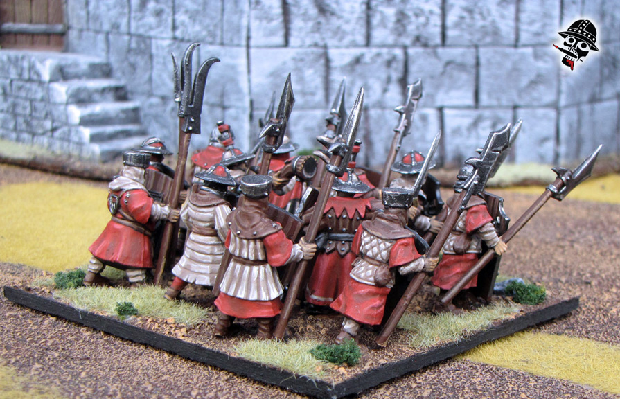 Warhammer Kings of War Bretonnian Men At Arms from Games Workshop painted by Neldoreth - An Hour of Wolves & Shattered Shields