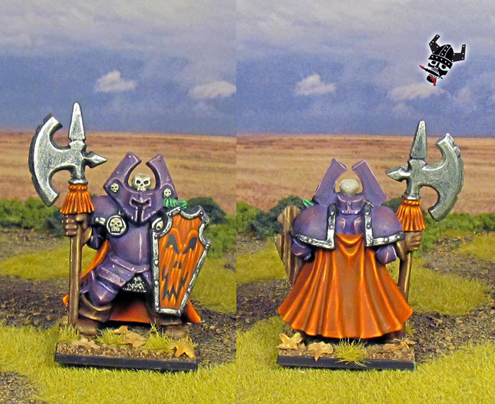 Battle Masters Warhammer Chaos Warriors from Milton Bradley and Games Workshop painted by Neldoreth - An Hour of Wolves & Shattered Shields