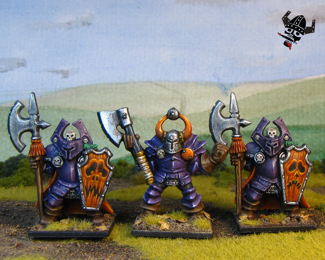 Battle Masters Warhammer Chaos Ogre from Milton Bradley and Games Workshop painted by Neldoreth - An Hour of Wolves & Shattered Shields