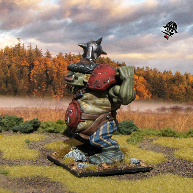 Battle Masters Warhammer Chaos Ogre from Milton Bradley and Games Workshop painted by Neldoreth - An Hour of Wolves & Shattered Shields