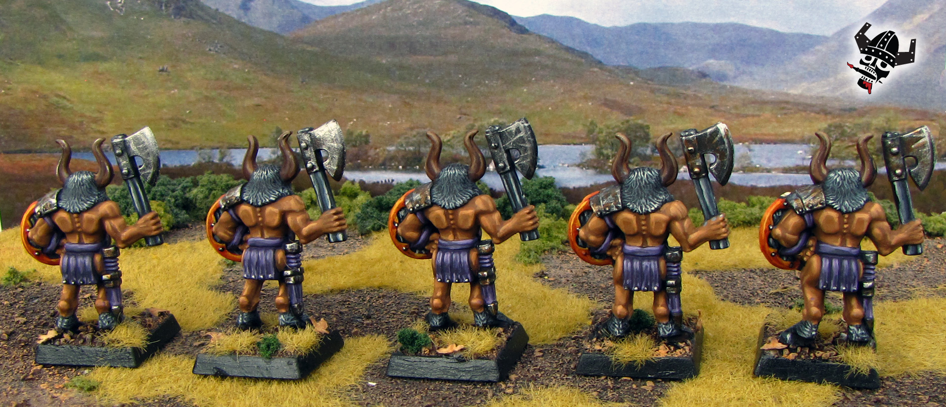 Chaos Warrios Knold world fantasy battle masters beastmen bestigors Warhammer from Milton Bradley and Games Workshop painted by Neldoreth - An Hour of Wolves & Shattered Shields Chaos Warrios Knold world fantasy battle masters beastmen bestigors Warhammer from Milton Bradley and Games Workshop painted by Neldoreth - An Hour of Wolves & Shattered Shields