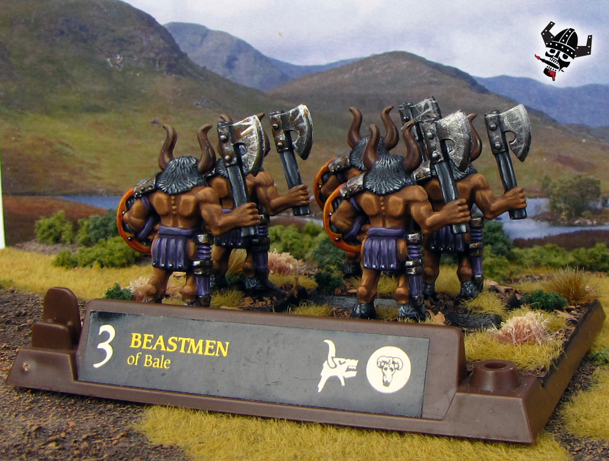 Chaos Beastment Battlemasters battle masters Games Workshop Warhammer Old World from Milton Bradley and Games Workshop painted by Neldoreth - An Hour of Wolves & Shattered Shields