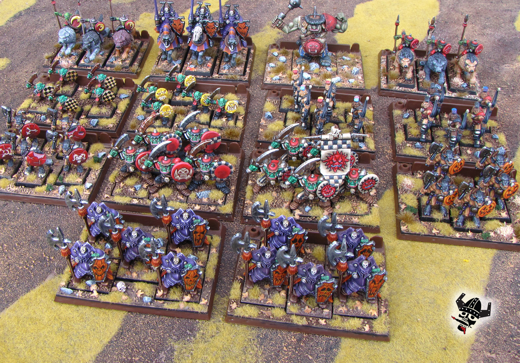Empire army for Battlemasters battle masters Games Workshop Warhammer Old World from Milton Bradley and Games Workshop painted by Neldoreth - An Hour of Wolves & Shattered Shields