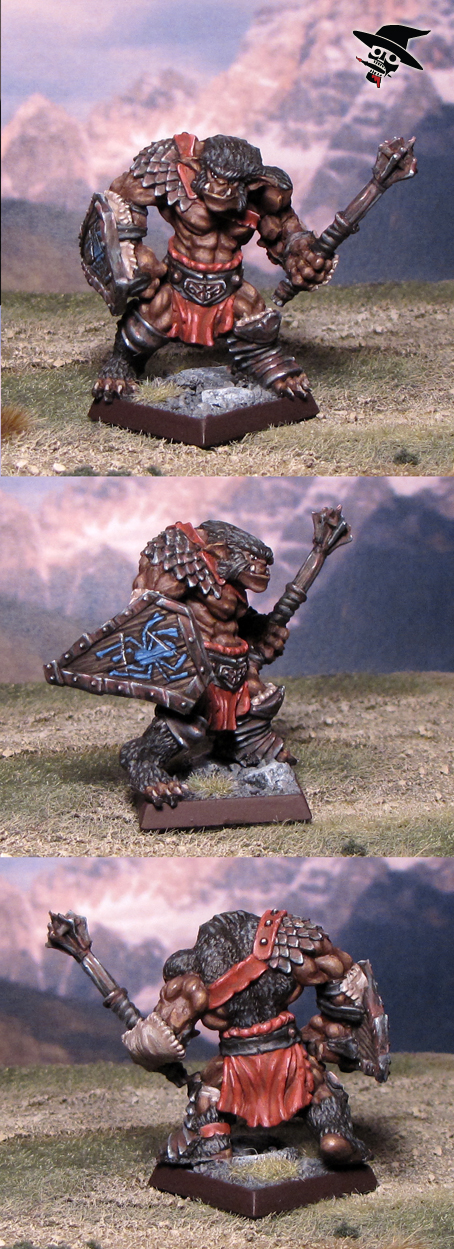 Bugbear King from Reaper Miniatures painted by Neldoreth - An Hour of Wolves & Shattered Shields Bugbear King from Reaper Miniatures painted by Neldoreth - An Hour of Wolves & Shattered Shields