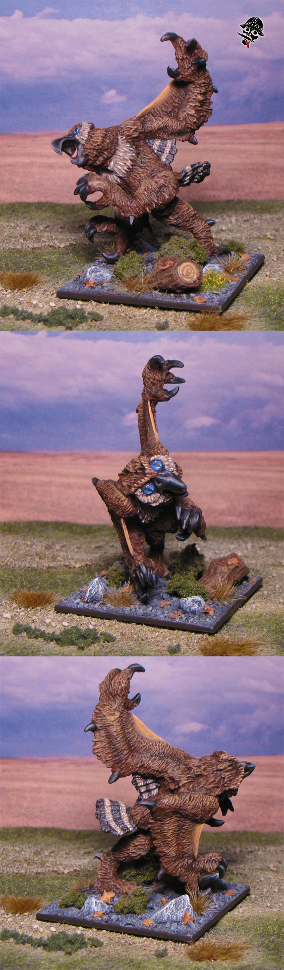 Owlbear from Reaper Miniatures painted by Neldoreth - An Hour of Wolves & Shattered Shields Owlbear from Reaper Miniatures painted by Neldoreth - An Hour of Wolves & Shattered Shields