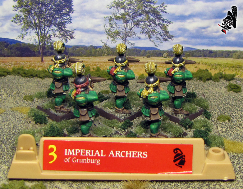 Battle Masters Crossbow men from Games Workshop painted by Neldoreth - An Hour of Wolves & Shattered Shields