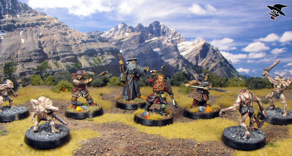 Bifur from the Escape from Goblin town box set from Games Workshop painted by Neldoreth - An Hour of Wolves & Shattered Shields