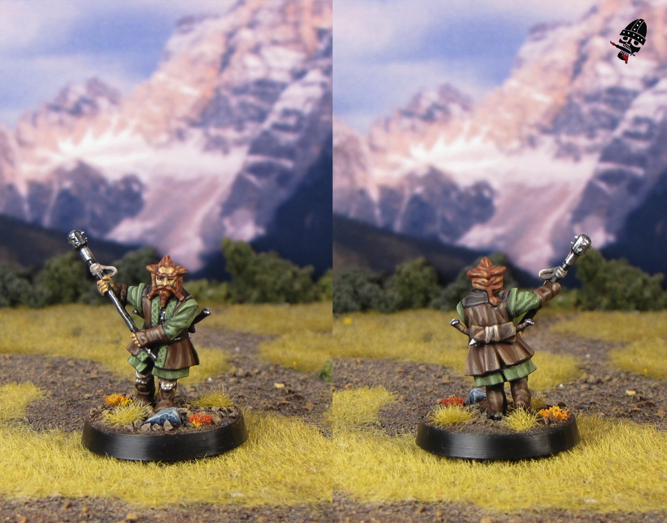 Nori from the Escape from Goblin town box set from Games Workshop painted by Neldoreth - An Hour of Wolves & Shattered Shields