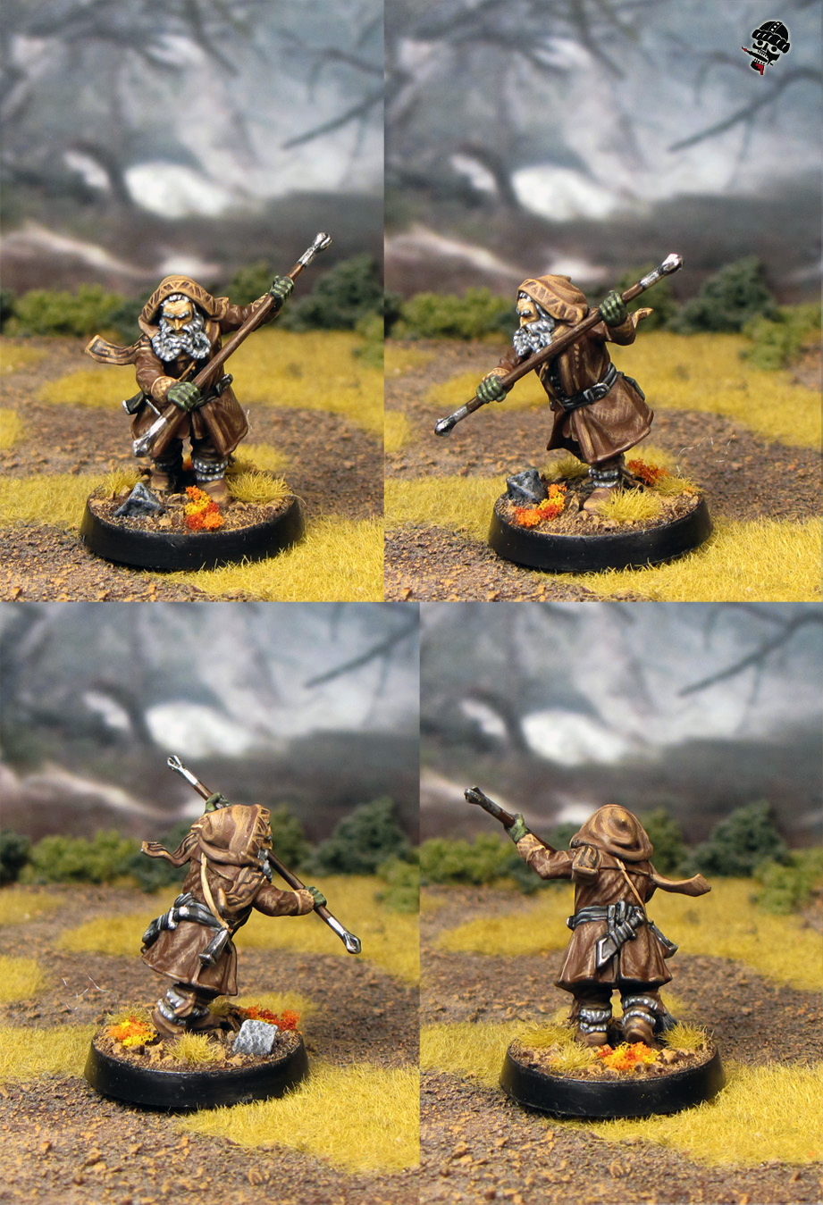 Oin from the Escape from Goblin town box set from Games Workshop painted by Neldoreth - An Hour of Wolves & Shattered Shields
