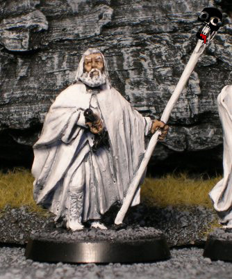 Gandalf the White from Games Workshop painted by Neldoreth - An Hour of Wolves & Shattered Shields