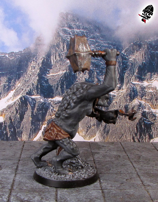 Plastic Cave Troll from Games Workshop painted by Neldoreth - An Hour of Wolves & Shattered Shields