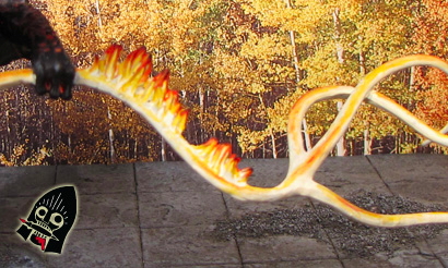 The Balrog of Morgoth's whip from Games Workshop painted by Neldoreth - An Hour of Wolves & Shattered Shields