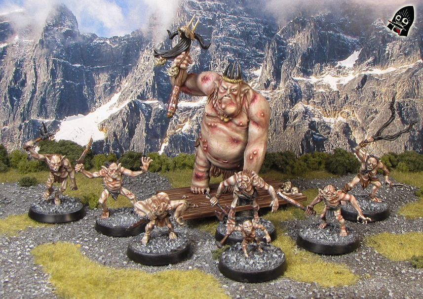 Goblins of the Misty Mountains from  painted by Neldoreth - An Hour of Wolves & Shattered Shields