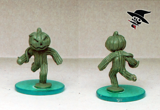 Jack-o-lantern construct figure sculpted by Neldoreth from  painted by Neldoreth - An Hour of Wolves & Shattered Shields