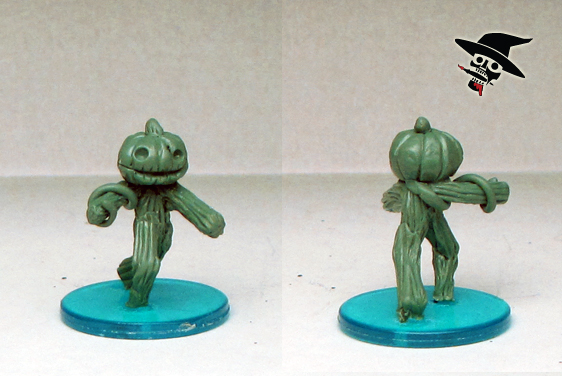 Jack-o-lantern construct figure sculpted by Neldoreth from  painted by Neldoreth - An Hour of Wolves & Shattered Shields
