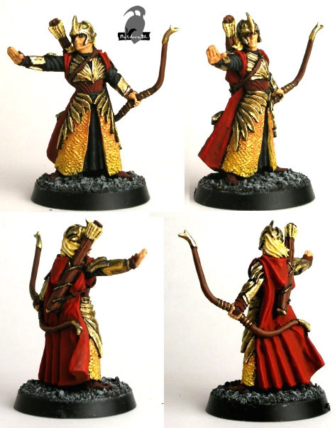 The Elves of Lothlorien from  painted by Neldoreth - An Hour of Wolves & Shattered Shields