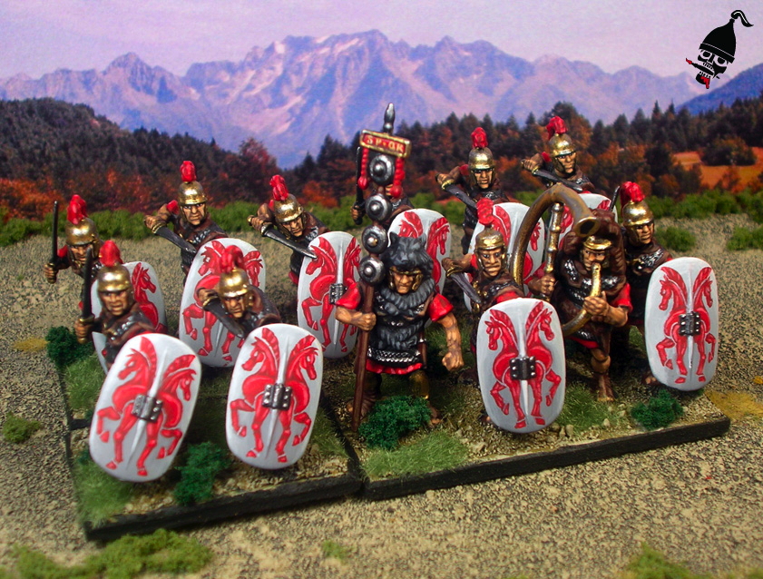 Late Republican Roman Legionaries from Wargames Factory painted by Neldoreth - An Hour of Wolves & Shattered Shields