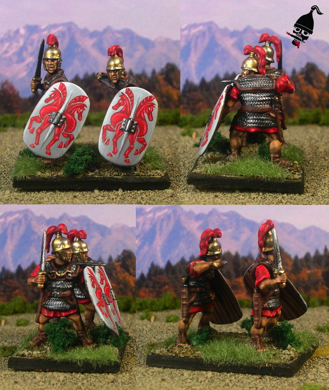Late Republican Roman Legionaries from Wargames Factory painted by Neldoreth - An Hour of Wolves & Shattered Shields