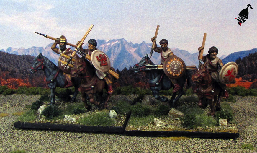 Numidian Light Cavalry from Wargames Factory painted by Neldoreth - An Hour of Wolves & Shattered Shields