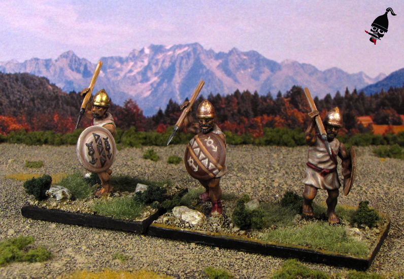 Numidian Javelin men from Wargames Factory painted by Neldoreth - An Hour of Wolves & Shattered Shields