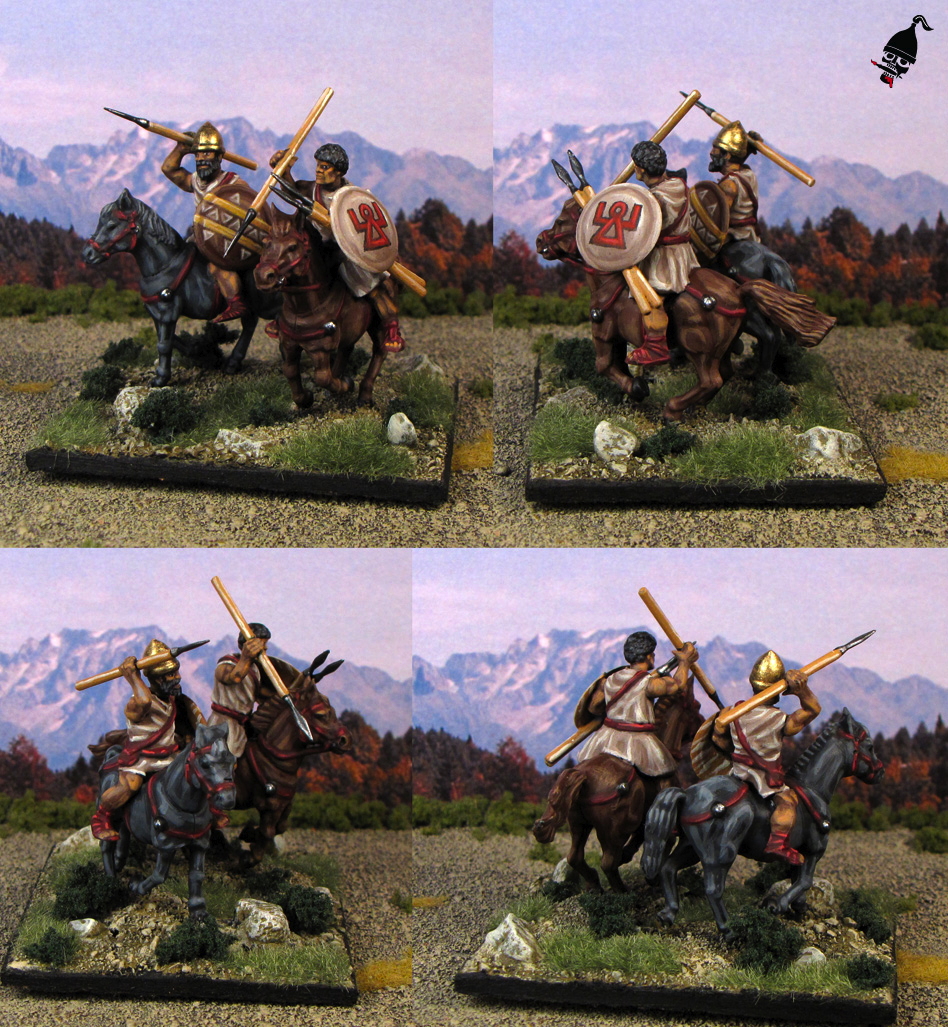 Numidian Light Horse Cavalry from Wargames Factory painted by Neldoreth - An Hour of Wolves & Shattered Shields