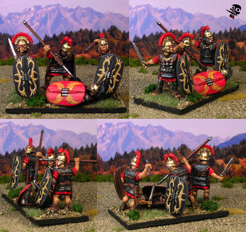 Marian Romans from Wargames Factory painted by Neldoreth - An Hour of Wolves & Shattered Shields