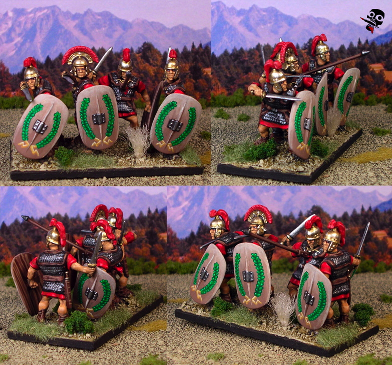 Marian Romans from Wargames Factory painted by Neldoreth - An Hour of Wolves & Shattered Shields