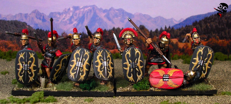 Marian Romans from Wargames Factory painted by Neldoreth - An Hour of Wolves & Shattered Shields
