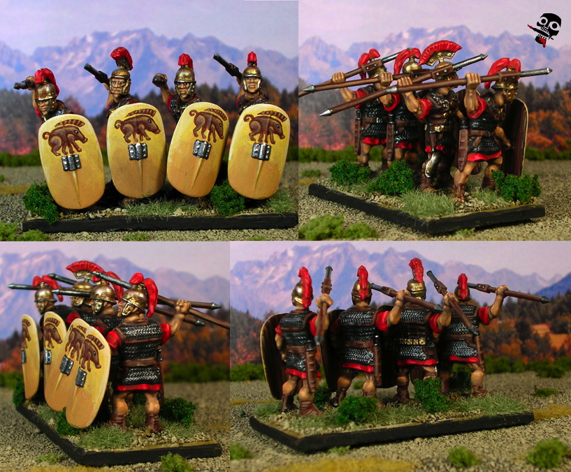 Marian Romans from Wargames Factory painted by Neldoreth - An Hour of Wolves & Shattered Shields