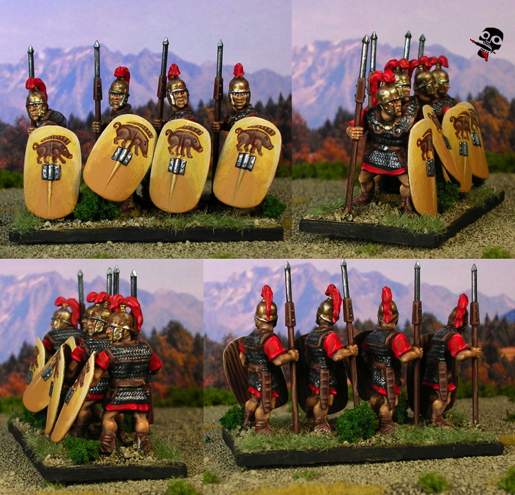 Marian Romans from Wargames Factory painted by Neldoreth - An Hour of Wolves & Shattered Shields