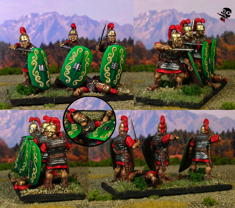 Marian Romans from Wargames Factory painted by Neldoreth - An Hour of Wolves & Shattered Shields